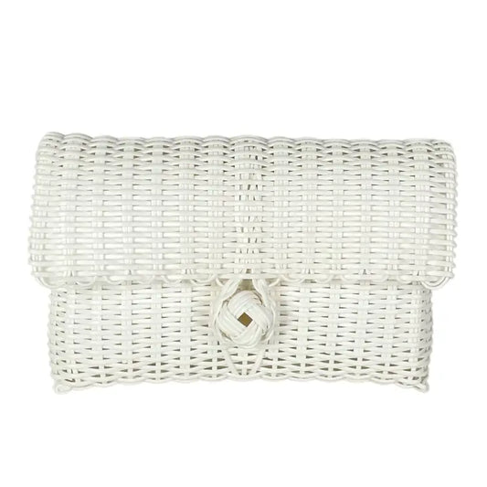 Clutch, Solid in White