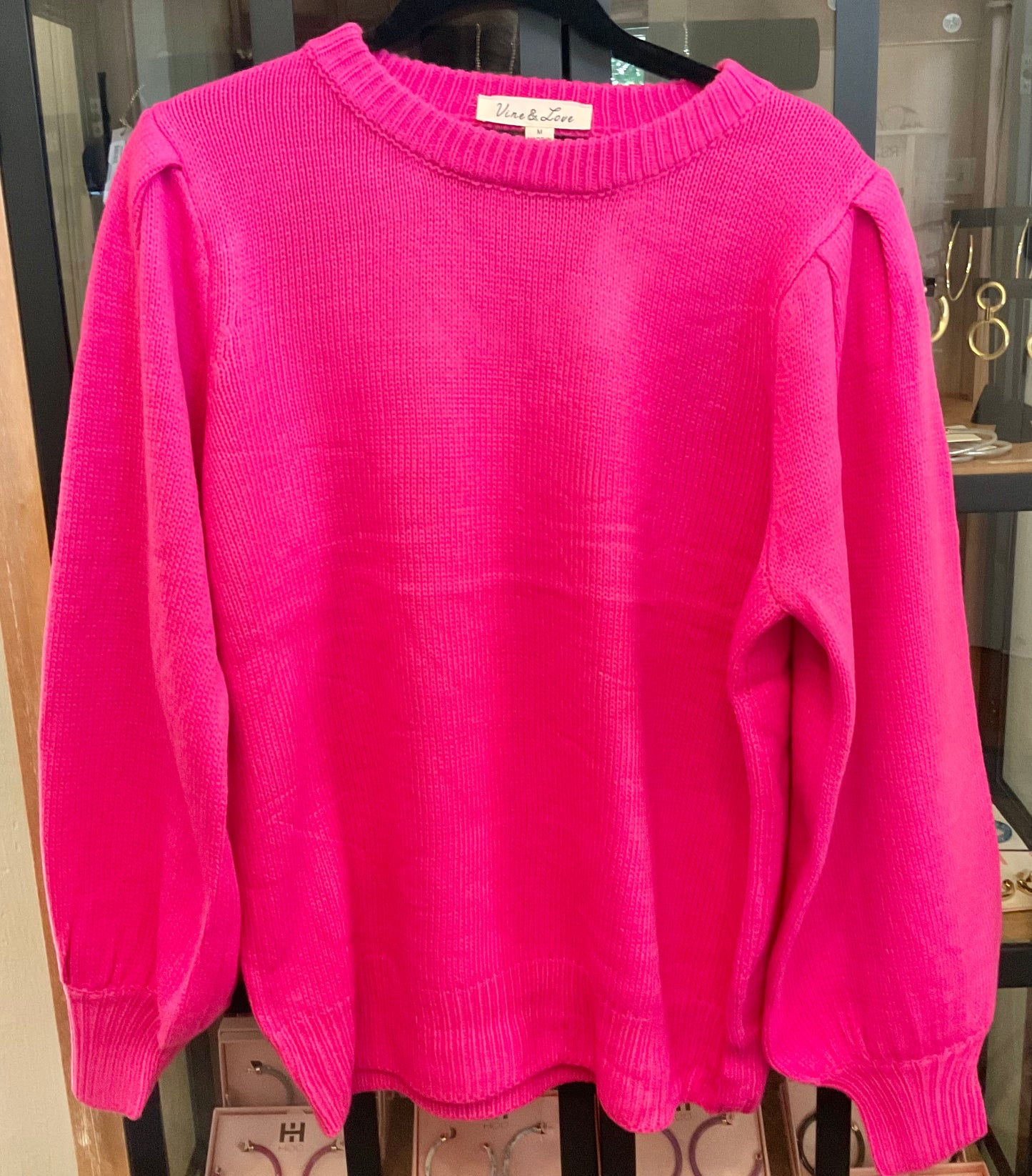 Popping Pink sweater