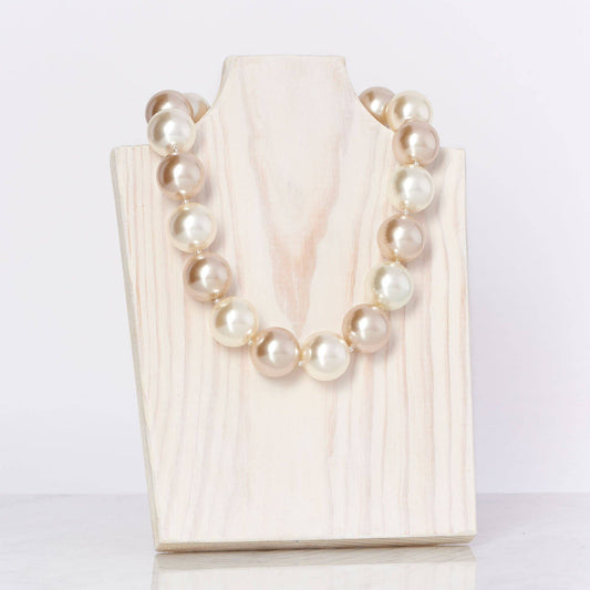 Ivory/Champagne Necklace