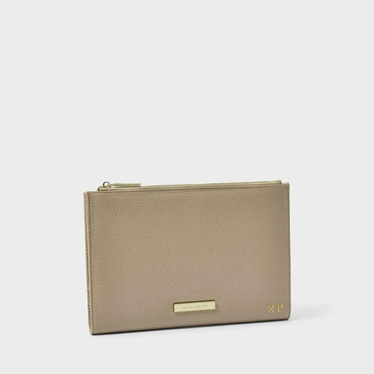 Katie Loxton TRAVEL DOCUMENT HOLDER -TAUPE
