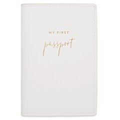 MY FIRST PASSPORT HOLDER -WHITE